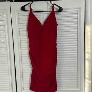 Red homecoming dress or formal dress
